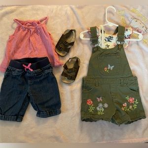 Baby Girl Clothing A lot- 12 months
